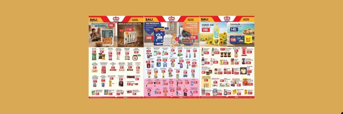 BİM Aktüel Kataloğu Bu Hafta Gelecek Sürpriz Ürünler