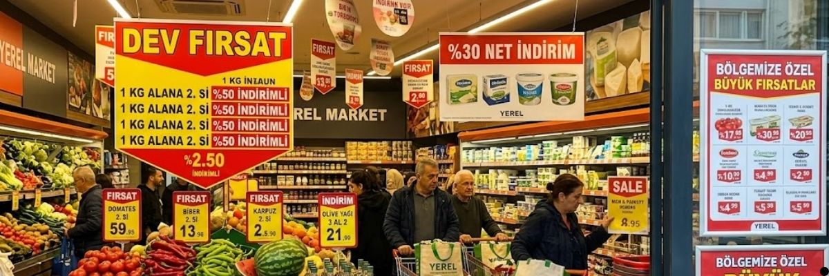 Bölgenizdeki Yerel Marketlerde Geçerli Büyük Fırsatlar